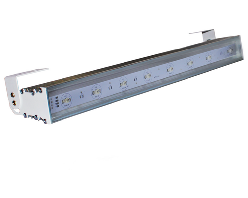 Cветильник линейный лучевой L200 P-04 16W 24V IP65 10,25,45,60° на светодиодах CREE (США) RGBW DMX