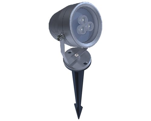 Ландшафтный светильник лучевой D65 9W 12V IP65 10,25,45,60° на светодиодах CREE (США) RGB