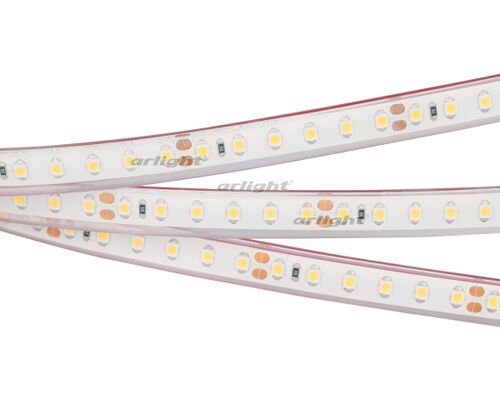 Лента RTW 2-5000PGS 24V Cool 2x (3528, 600 LED, LUX) (Arlight, 9.6 Вт/м, IP67)