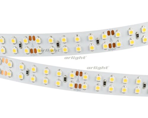 Лента RT 2-5000 24V Day4000 2x2 (3528, 1200 LED, LUX) (Arlight, 19.2 Вт/м, IP20)