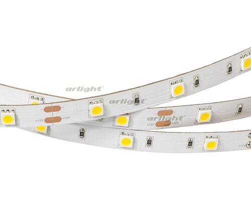 Лента RT2-5050-30-12V Warm White (150 LED) (NormaLED, 7.2 Вт/м, IP20)