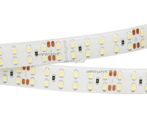 Лента RTW 2-5000SE 24V Cool 2x2 (3528, 1200 LED, LUX) (Arlight, 19.2 Вт/м, IP65)
