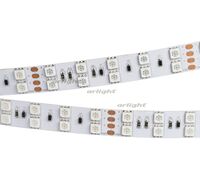 Лента RT 2-5000 36V RGB 2X2 (5060, 600 LED, LUX) (Arlight, 26 Вт/м, IP20)
