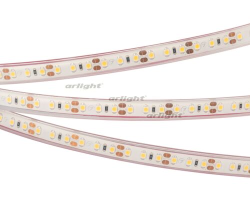 Лента RTW 2-5000PGS 12V Warm 2x (3528, 600 LED, LUX) (Arlight, 9.6 Вт/м, IP67)