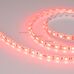 Лента RTW 2-5000SE 12V Red 2x (5060, 300 LED, LUX) (Arlight, 14.4 Вт/м, IP65)