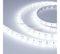 Лента RTW 2-5000SE 12V Cool 2x (5060, 300 LED, LUX) (Arlight, 14.4 Вт/м, IP65)