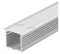 Профиль с экраном ALU-POWER-W35-2000-F ANOD+FROST (arlight, Алюминий)