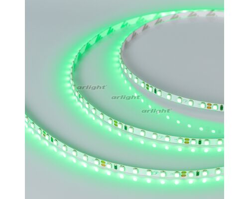 Лента RT-A120-5mm 24V Green (9.6 W/m, IP20, 2835, 5m) (Arlight, узкая)