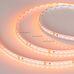 Лента RT 2-5000 24V Orange 2x (3528, 600 LED, LUX) (Arlight, 9.6 Вт/м, IP20)
