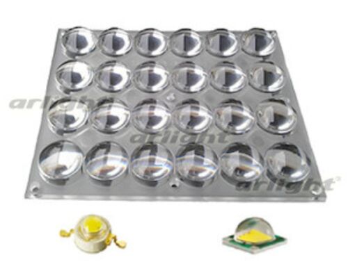 Блок линз 24B60-M112х135 (60°, 24x LED) (Turlens, -)