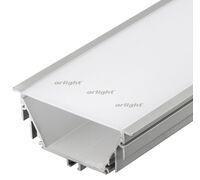 Профиль с экраном ALU-POWER-RW80F-2000 ANOD+FROST (arlight, Алюминий)