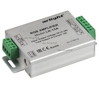 RGB-усилитель LN-12A (12-24V, 144-288W) (Arlight, IP20 Металл, 1 год)