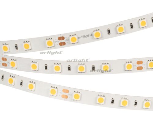 Лента RT 2-5000 24V Warm3000 2x (5060, 300 LED, LUX) (Arlight, 14.4 Вт/м, IP20)