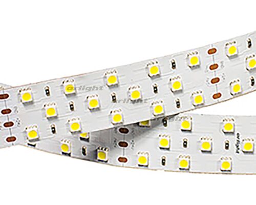 Лента RT 2-2500 24V Cool 3x2 (5060, 350 LED, LUX) (Arlight, 38 Вт/м, IP20)