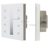 INTELLIGENT ARLIGHT Сенсорная панель DALI-901-11-ADDR-3SC-DIM-DT6-IN White (BUS) (IARL, IP20 Пластик, 3 года)