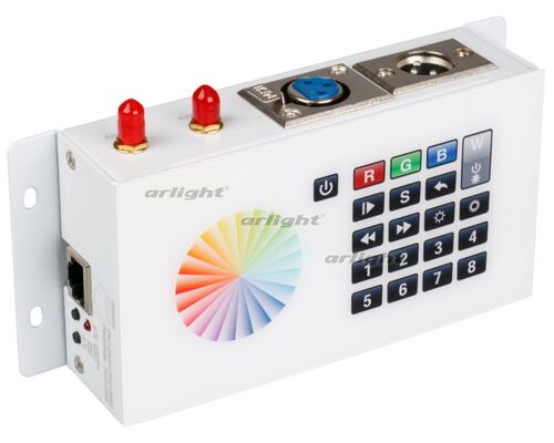 Контроллер DMX SR-2816WI White (12V, WiFi, 8 зон) (Arlight, IP20 Металл, 3 года)