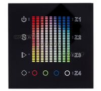 Панель Sens SR-2831AC-RF-IN Black (220V,RGB,4зоны) (arlight, IP20 Пластик, 3 года)