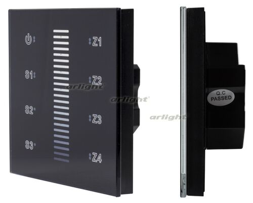 INTELLIGENT ARLIGHT Сенсорная панель DALI-901-11-ADDR-3SC-DIM-DT6-IN Black (BUS) (INTELLIGENT ARLIGHT, IP20 Пластик, 3 года)