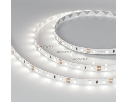 Лента RT-A60-8mm 12V Day5000 CRI98 (4.8 W/m, IP20, 2835, 5m) (Arlight, Открытый)