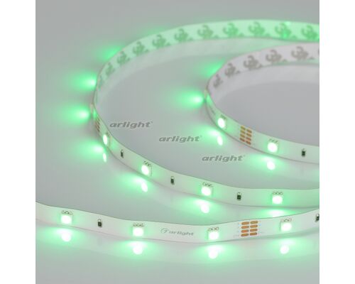 Лента RT-B30-10mm 24V RGB (7.2 W/m, IP20, 5060, 5m) (Arlight, Открытый)