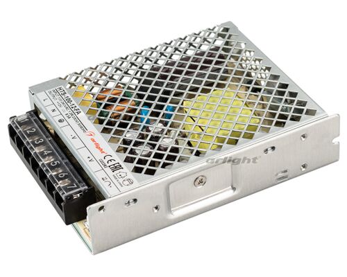 Блок питания HTS-100-12-FA (12V, 8.5A, 100W) (Arlight, IP20 Сетка, 3 года)