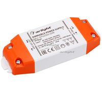 Блок питания ARJ-SP43350-DIM (15W, 350mA, PFC, Triac) (Arlight, IP20 Пластик, 3 года)