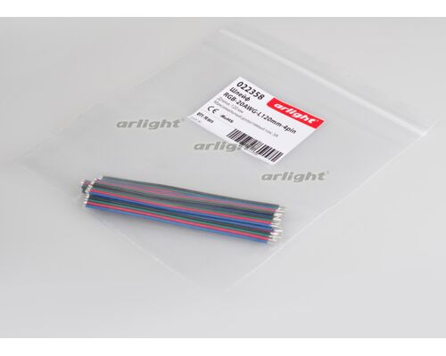 Шлейф RGB-20AWG-L120mm-4pin (Arlight, -)