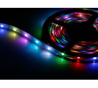 Лента SPI-5000P-RAM 5V RGB (5060, 150 LED x1, 2813) (arlight, Закрытый, IP66)