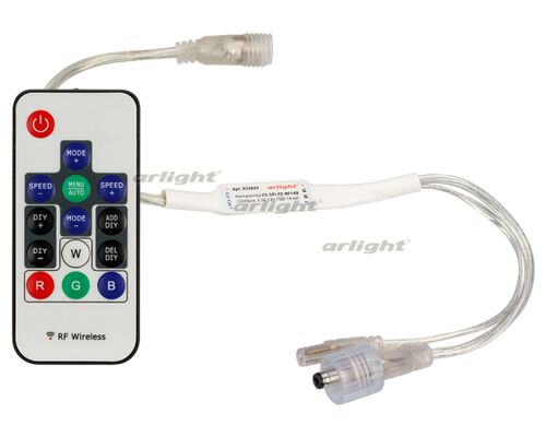 Контроллер CS-SPI-CX-RF14B (2048pix, 5V-12V, ПДУ 14 кн) (arlight, IP20 Пластик, 1 год)