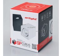 Светильник SP-CUBUS-S100x100WH-11W White 40deg (Arlight, IP20 Металл, 3 года)