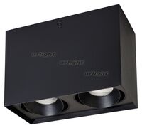 Светильник SP-CUBUS-S100x200BK-2x11W Day White 40deg (Arlight, IP20 Металл, 3 года)