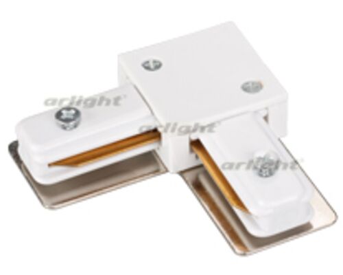 Коннектор угловой LGD-2TR-CON-L-WH (C) (Arlight, IP20 Пластик, 3 года)