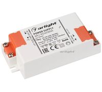 Блок питания ARJ-KE40300A (12W, 300mA, PFC) (Arlight, IP20 Пластик, 5 лет)
