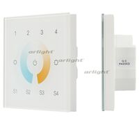 INTELLIGENT ARLIGHT Сенсорная панель DALI-901-11-4G-4SC-MIX-DT8-IN White (BUS/230V) (INTELLIGENT ARLIGHT, IP20 Пластик, 3 года)