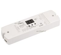 Декодер SMART-K19-DMX (12-48V, 4x350mA) (Arlight, IP20 Пластик, 5 лет)