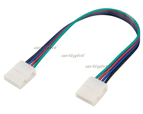Коннектор выводной FIX-RGB-10mm-150mm-X2 (4-pin) (Arlight, -)