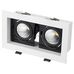 Светильник CL-KARDAN-S180x102-2x9W White (WH-BK, 38 deg) (Arlight, IP20 Металл, 3 года)