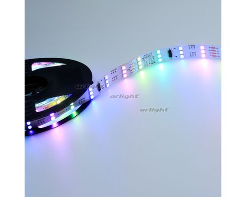 Лента SPI-5000 12V RGB (5060, 480 LED x3,1812) (arlight, Открытый, IP20)