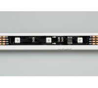 Лента SPI-5000-AM 12V RGB (5060,150 LED x3,1804, Black) (arlight, Открытый, IP20)