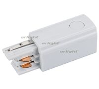 Коннектор питания LGD-4TR-CON-POWER-L-WH (C) (Arlight, IP20 Пластик, 3 года)