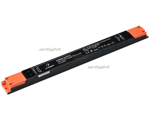 Блок питания ARV-24072-LONG-PFC-0-10V (24V, 3A, 72W) (Arlight, IP20 Металл, 5 лет)