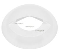 Накладка ART-DECK-CAP-LID-R50 (WH) (Arlight, Металл)