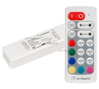 Контроллер ARL-MINI-RGBW-4x2.5A (5-24V, RF ПДУ 20кн) (Arlight, IP20 Пластик, 1 год)