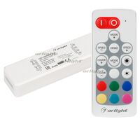 Контроллер ARL-MINI-RGB-3x4A (5-24V, RF ПДУ 18кн) (Arlight, IP20 Пластик, 1 год)