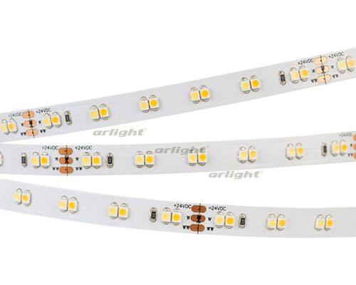 Лента RT 6-5000 24V White-MIX 2x (3528, 120 LED/m, LUX) (Arlight, 9.6 Вт/м, IP20)