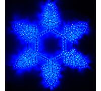 Фигура ARD-SNOWFLAKE-M2-940x940-576LED Blue (230V, 32W) (Ardecoled, IP65)