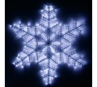 Фигура ARD-SNOWFLAKE-M3-920x920-432LED White (230V, 30W) (Ardecoled, IP65)