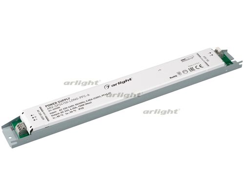 Блок питания ARV-SP24150-LONG-PFC-A (24V, 6.25A, 150W) (Arlight, IP20 Металл, 5 лет)