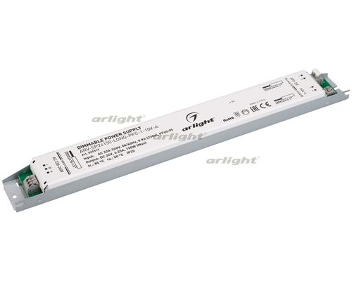 Блок питания ARV-SP24150-LONG-PFC-1-10V-A (24V, 6.25A, 150W) (Arlight, IP20 Металл, 5 лет)