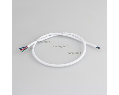 Провод питания ARL-MOONLIGHT-20AWG-4W-D4.5-CU-500 White (Arlight, Закрытый)